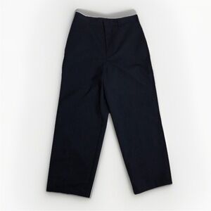 SMOCK MENS PANT NAVY 100% WOOL CROPPED DROP WAIST 2